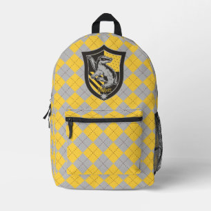 Harry Potter Hufflepuff House Pride Wappen Bedruckter Rucksack
