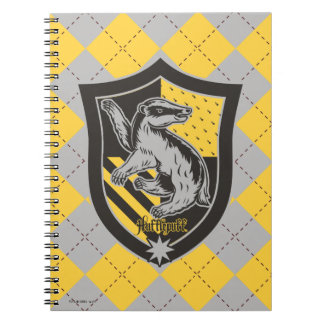 Harry Potter | Hufflepuff House Pride Wappen Notizblock