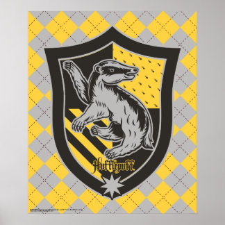 Harry Potter | Hufflepuff House Pride Wappen Poster