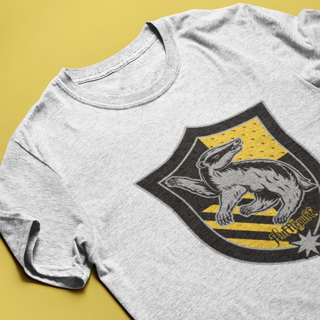 Harry Potter | Hufflepuff House Pride Wappen T-Shirt (Von Creator hochgeladen)