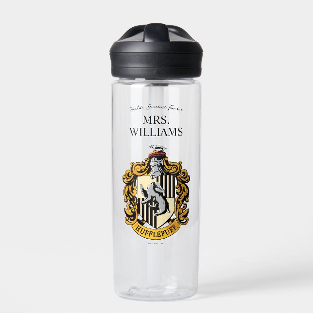 Harry Potter | Hufflepuff Teacher Personalisiert Trinkflasche (Vorderseite)