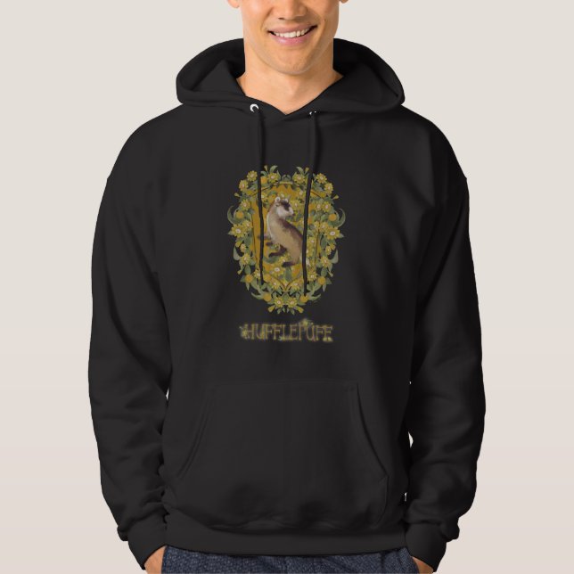 HARRY POTTER™ | HUFFLEPUFF™ Wappen Hoodie (Vorderseite)
