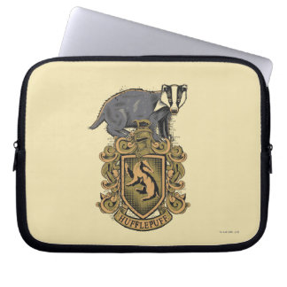 Harry Potter | Hufflepuff-Wappen mit Badger Laptopschutzhülle