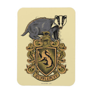 Harry Potter | Hufflepuff-Wappen mit Badger Magnet