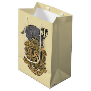 Harry Potter Hufflepuff-Wappen mit Badger Mittlere Geschenktüte