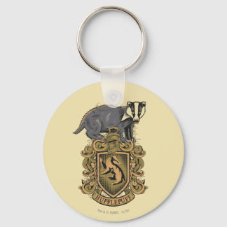 Harry Potter | Hufflepuff-Wappen mit Badger Schlüsselanhänger