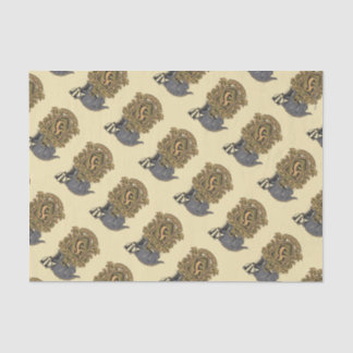 Harry Potter | Hufflepuff-Wappen mit Badger Seidenpapier