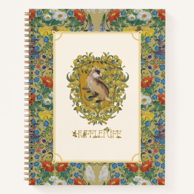 HARRY POTTER™ | HUFFLEPUFF™ Wappen Notizbuch (Vorderseite)