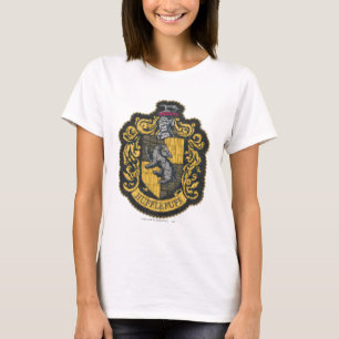 Harry Potter   Hufflepuff-Wappen-Patch T-Shirt