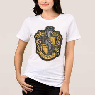 Harry Potter | Hufflepuff-Wappen-Patch Tri-Blend Shirt