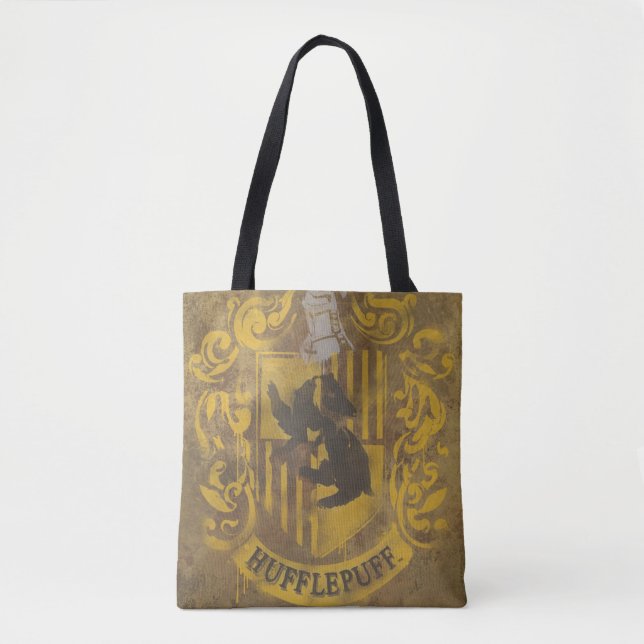 Harry Potter | Hufflepuff Wappen Spray Paint (Vorderseite)