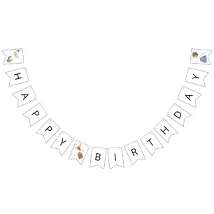 Harry-Potter-Icons Geburtstag Wimpelkette