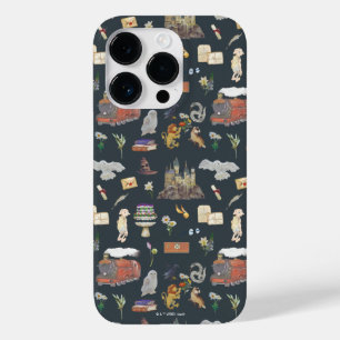 HARRY POTTER™   Icons Muster Case-Mate iPhone 14 Pro Hülle