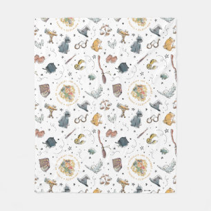 HARRY POTTER™ Icons Muster Fleecedecke