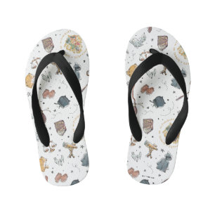 HARRY POTTER™ Icons-Muster Kinderbadesandalen