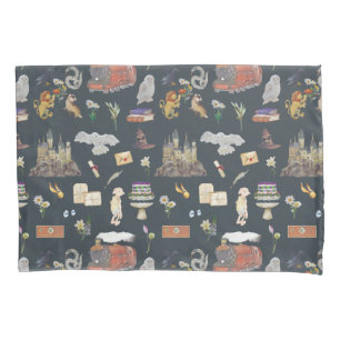 HARRY POTTER™   Icons Muster Kissenbezug