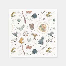 HARRY POTTER™ Icons-Muster Serviette