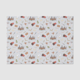 Harry Potter Icons Pattern - Baby Dusche Seidenpapier