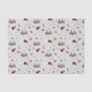 Harry Potter Icons Pattern - Baby Dusche Seidenpapier