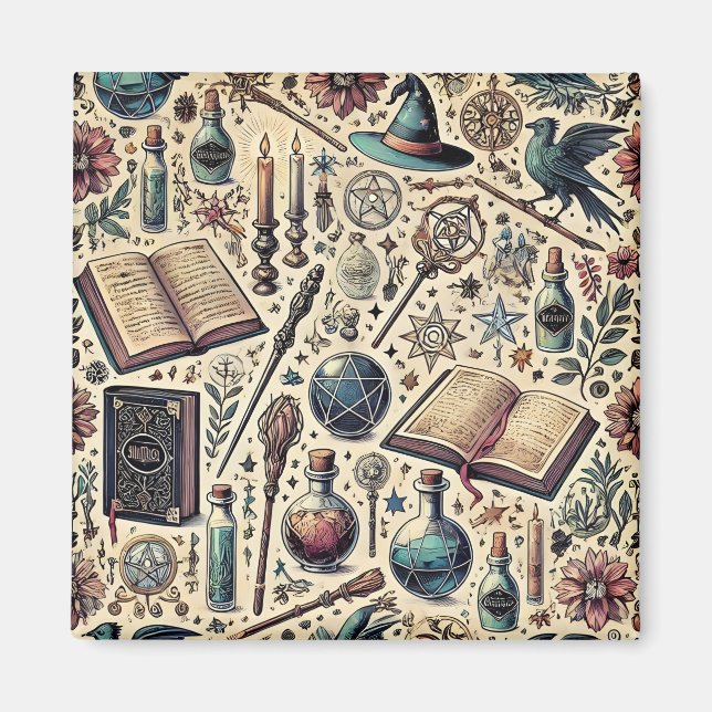 Harry Potter inspirierter Magnet (Vorne)