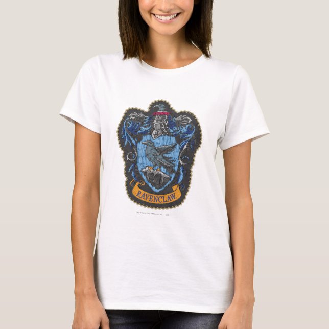 Harry Potter | Klassisches Ravenclaw-Wappen T-Shirt (Vorderseite)