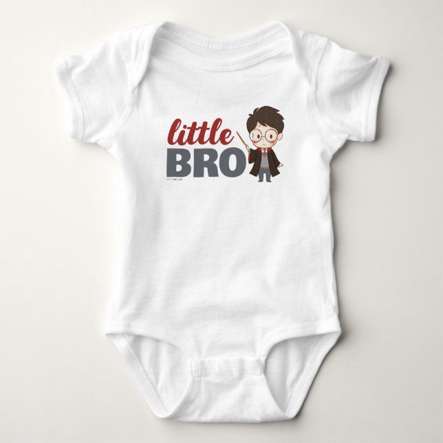 HARRY POTTER™ | Kleiner Bruder Baby Strampler (Vorderseite)