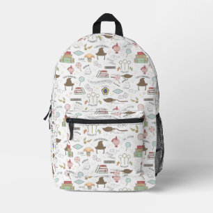 HARRY POTTER™ Kleines Magie-Muster Bedruckter Rucksack