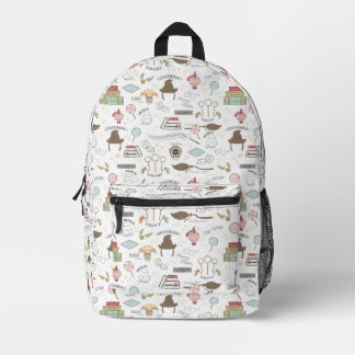 HARRY POTTER™ Kleines Magie-Muster Bedruckter Rucksack