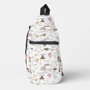 HARRY POTTER™ Kleines Magie-Muster Crossbody Bag