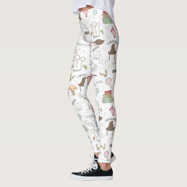 HARRY POTTER™ Kleines Magie-Muster Leggings (Links)