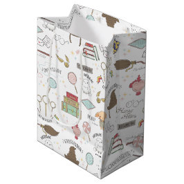 HARRY POTTER™ Kleines Magie-Muster Mittlere Geschenktüte