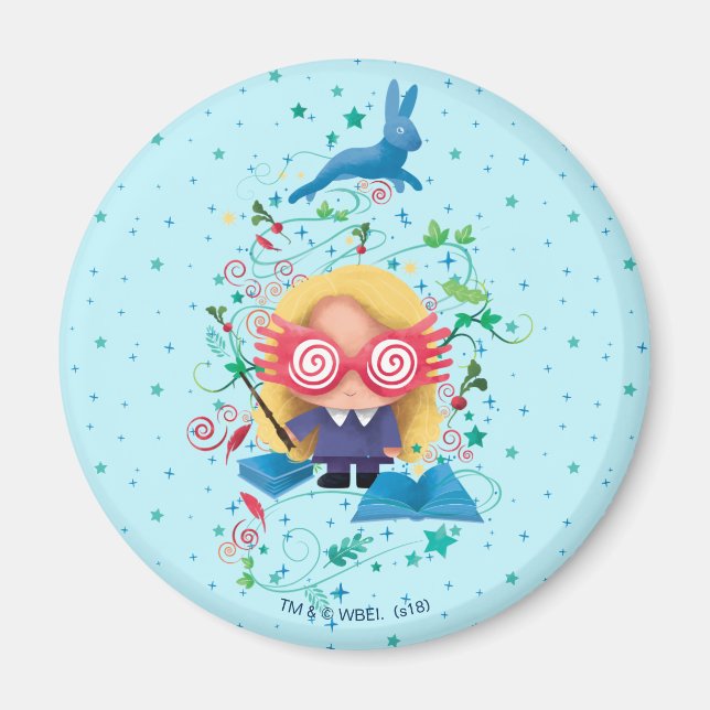 Harry Potter | Luna Lovegood Graphic Magnet (Vorne)