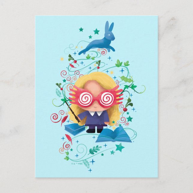 Harry Potter | Luna Lovegood Graphic Postkarte (Vorderseite)