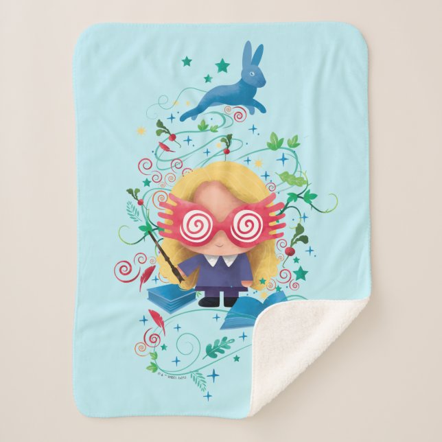 Harry Potter | Luna Lovegood Graphic Sherpadecke (Vorderseite)