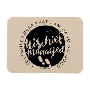 Harry Potter   Marauder's Map Charms Typografy Magnet