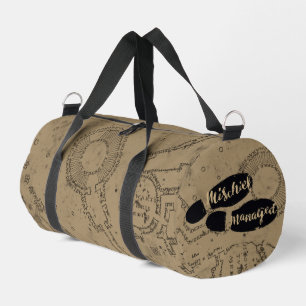 Harry Potter   MISCHIEF MANAGED™ Kartenfußspuren Duffle Bag