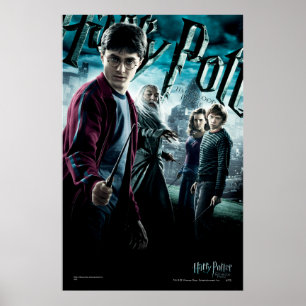 Harry Potter mit Dumbledore Ron und Hermione 1 Poster