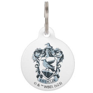Harry Potter Modernes Ravenclaw-Wappen Haustiermarke