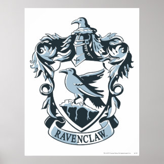 Harry Potter | Modernes Ravenclaw-Wappen Poster