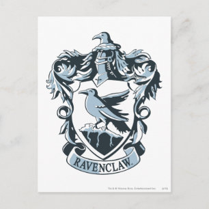 Harry Potter   Modernes Ravenclaw-Wappen Postkarte