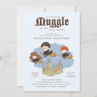Harry Potter | Muggle Baby Dusche Einladung