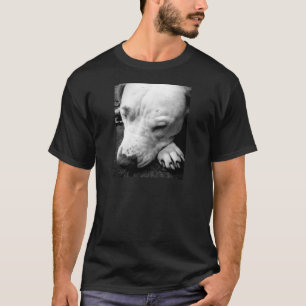 Harry Potter Narbe Hund weißer Pit Bull T-Shirt