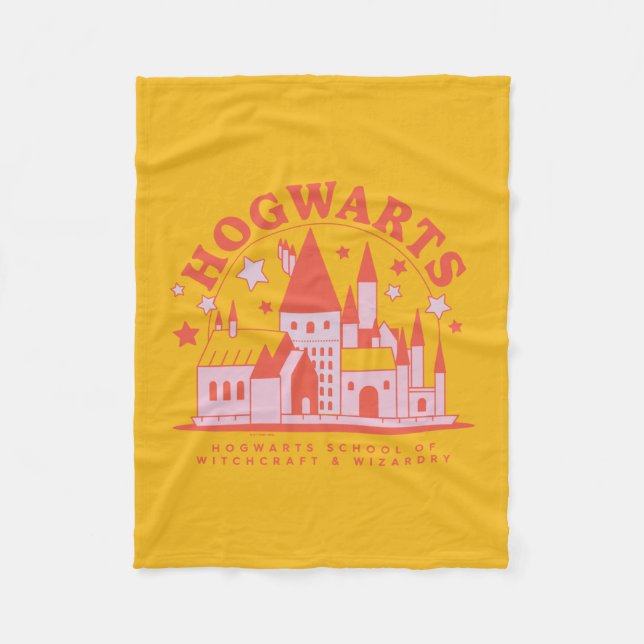 HARRY POTTER™ | Niedlich HOGWARTS™ School Fleecedecke (Vorderseite)