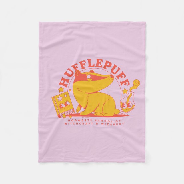 HARRY POTTER™ | Niedlich HUFFLEPUFF™ Fleecedecke (Vorderseite)
