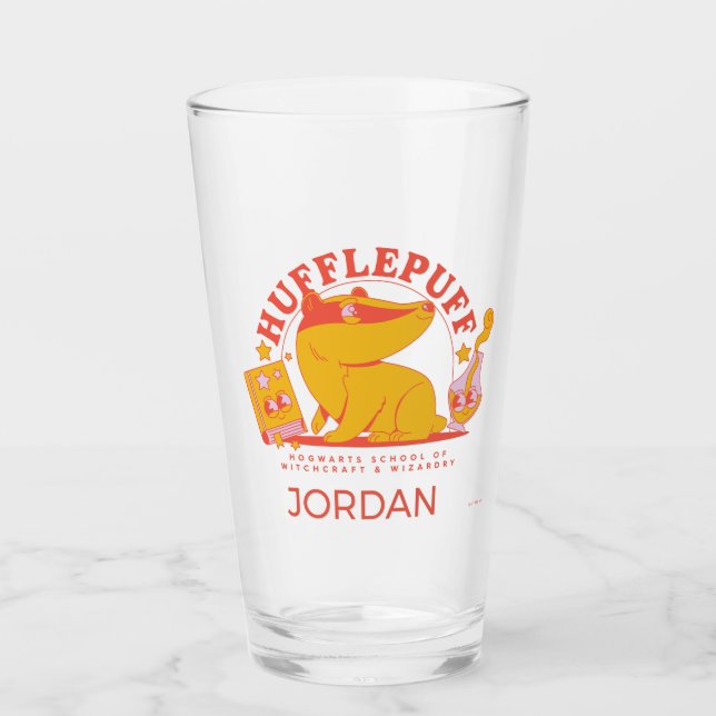 HARRY POTTER™ | Niedlich HUFFLEPUFF™ Glas (Vorderseite)