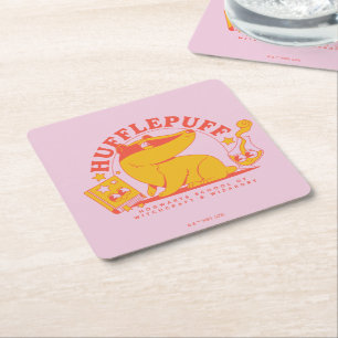 HARRY POTTER™ Niedlich HUFFLEPUFF™ Rechteckiger Pappuntersetzer