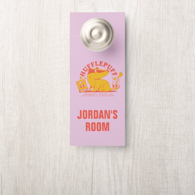HARRY POTTER™ | Niedlich HUFFLEPUFF™ Türanhänger (Auf Knauf)