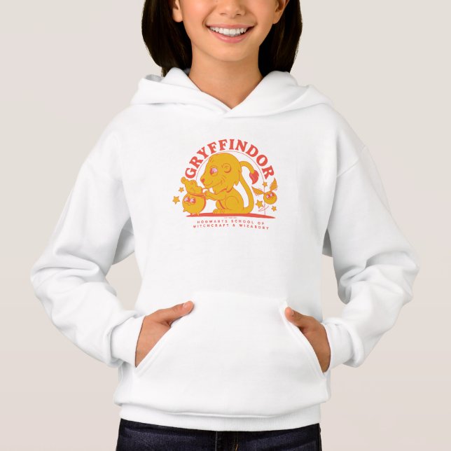 HARRY POTTER™ | Niedliche GRYFFINDOR™ Hogwarts Sch Hoodie (Vorderseite)