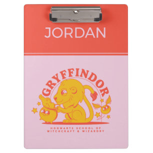 HARRY POTTER™   Niedliche GRYFFINDOR™ Hogwarts Sch Klemmbrett