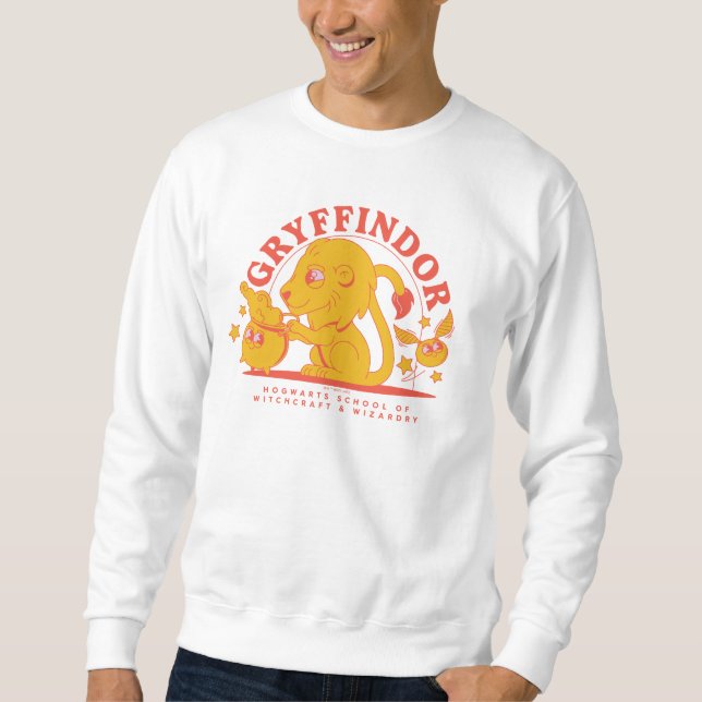 HARRY POTTER™ | Niedliche GRYFFINDOR™ Hogwarts Sch Sweatshirt (Vorderseite)